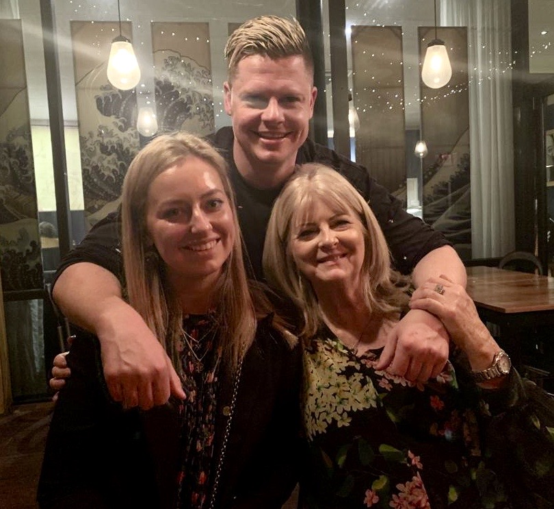 Suzie with her children Tyler & Payton